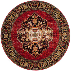 Safavieh Vintage Hamadan 219 Power Loomed Polypropylene Transitional Rug VTH219A-9SQ