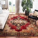 Safavieh Vintage Hamadan 219 Power Loomed Polypropylene Transitional Rug VTH219A-9SQ