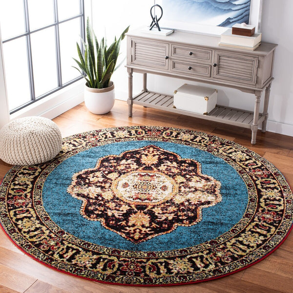 Safavieh Vintage Hamadan 219 Power Loomed Polypropylene Transitional Rug VTH219D-5SQ