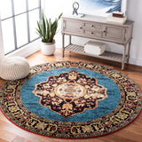 Safavieh Vintage Hamadan 219 Power Loomed Polypropylene Transitional Rug VTH219D-5SQ