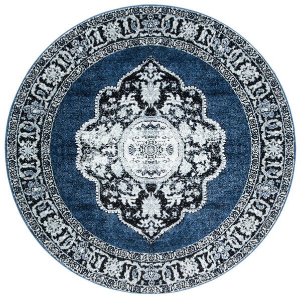 Safavieh Vintage Hamadan 219 Power Loomed Polypropylene Transitional Rug VTH219M-5SQ