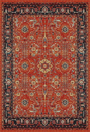 Safavieh Vintage Hamadan 220 Power Loomed Polypropylene Transitional Rug VTH220C-26