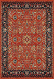 Vintage Hamadan 220 Power Loomed Polypropylene Transitional Rug