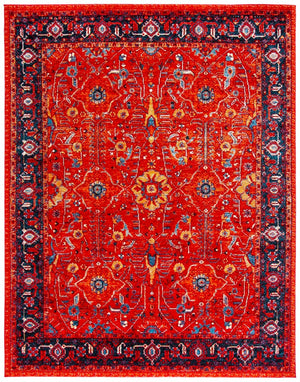 Safavieh Vintage Hamadan 220 Power Loomed Polypropylene Transitional Rug VTH220C-26