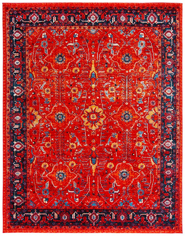 Safavieh Vintage Hamadan 220 Power Loomed Polypropylene Transitional Rug VTH220C-26