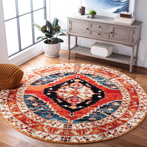 Safavieh Vintage Hamadan 228 Power Loomed Polypropylene Transitional Rug VTH228Q-26