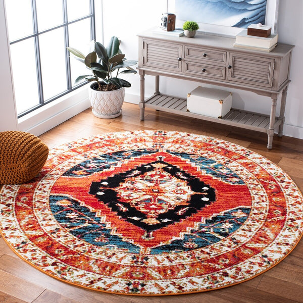Safavieh Vintage Hamadan 228 Power Loomed Polypropylene Transitional Rug VTH228Q-26
