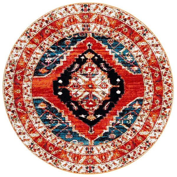Safavieh Vintage Hamadan 228 Power Loomed Polypropylene Transitional Rug VTH228Q-26