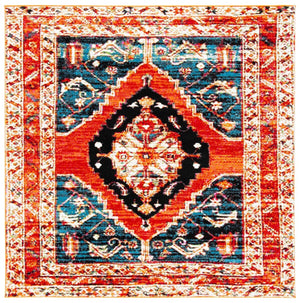 Safavieh Vintage Hamadan 228 Power Loomed Polypropylene Transitional Rug VTH228Q-26