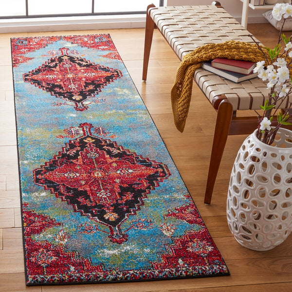 Safavieh Vintage Hamadan 248 Power Loomed Polypropylene Transitional Rug VTH248M-9