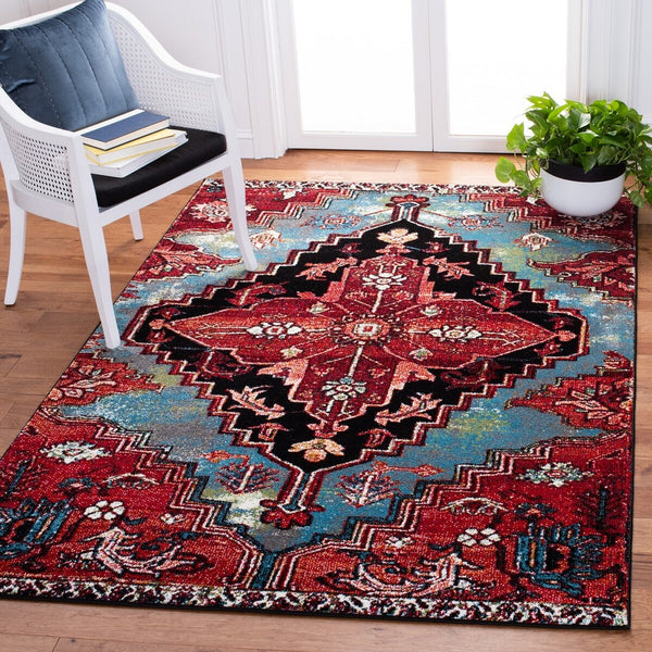 Safavieh Vintage Hamadan 248 Power Loomed Polypropylene Transitional Rug VTH248M-9