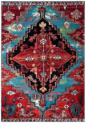 Safavieh Vintage Hamadan 248 Power Loomed Polypropylene Transitional Rug VTH248M-9