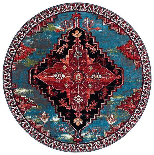 Safavieh Vintage Hamadan 248 Power Loomed Polypropylene Transitional Rug VTH248M-9