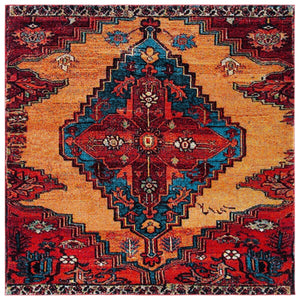 Safavieh Vintage Hamadan 248 Power Loomed Polypropylene Transitional Rug VTH248Q-9