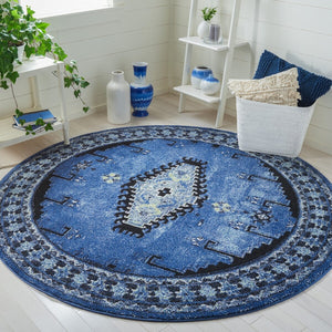 Safavieh Vintage Hamadan 251 Power Loomed Polypropylene Transitional Rug VTH251M-9