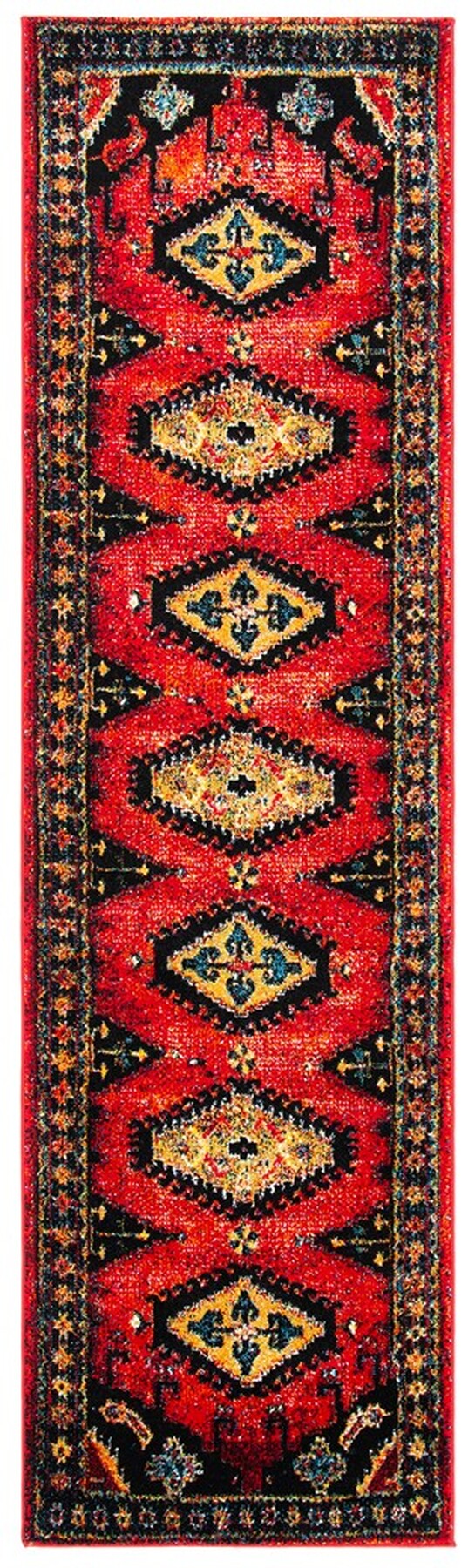 Safavieh Vintage Hamadan 251 Power Loomed Polypropylene Transitional Rug VTH251Q-9
