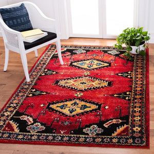Safavieh Vintage Hamadan 251 Power Loomed Polypropylene Transitional Rug VTH251Q-9