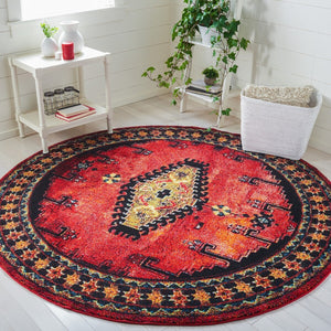 Safavieh Vintage Hamadan 251 Power Loomed Polypropylene Transitional Rug VTH251Q-9