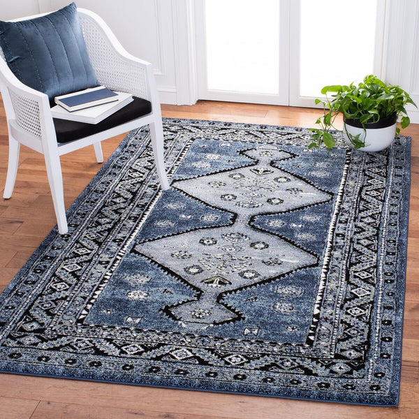 Safavieh Vintage Hamadan 252 Power Loomed Polypropylene Transitional Rug VTH252M-9