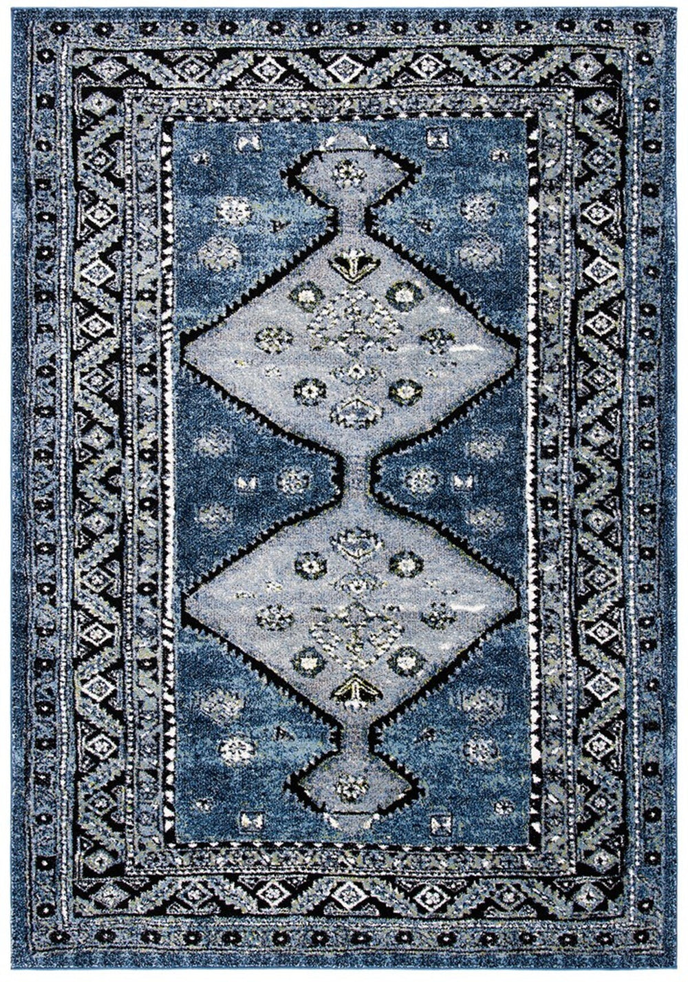 Safavieh Vintage Hamadan 252 Power Loomed Polypropylene Transitional Rug VTH252M-9