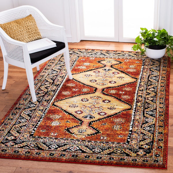 Safavieh Vintage Hamadan 252 Power Loomed Polypropylene Transitional Rug VTH252P-9