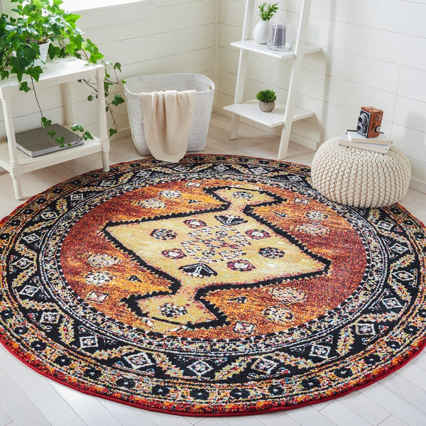 Safavieh Vintage Hamadan 252 Power Loomed Polypropylene Transitional Rug VTH252P-9