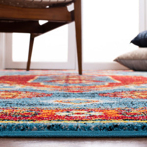 Safavieh Vintage Hamadan 253 Power Loomed Polypropylene Transitional Rug VTH253M-9