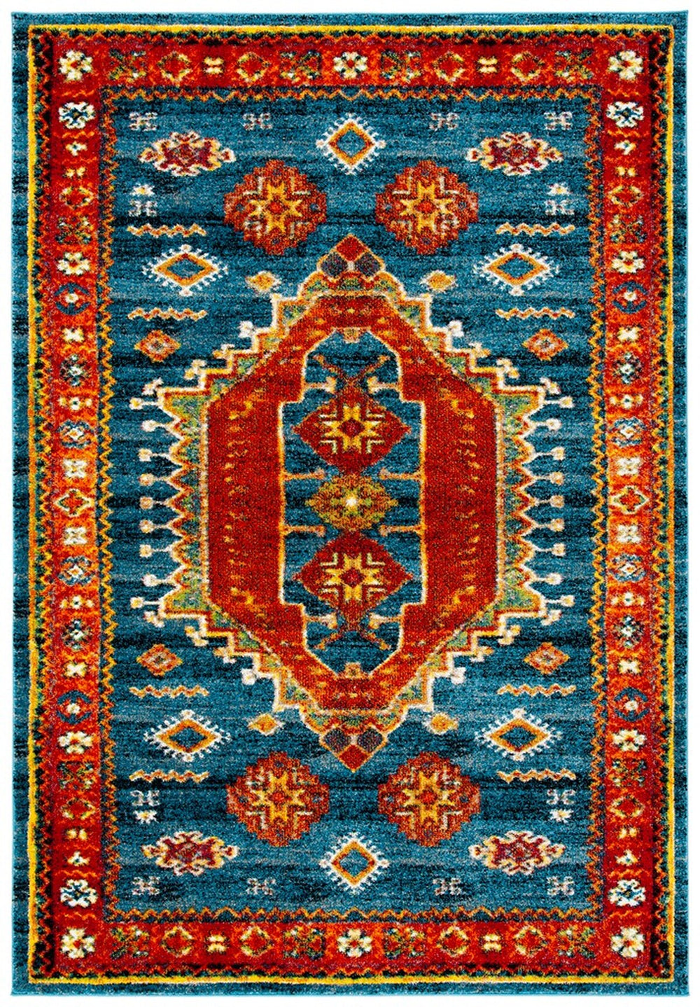 Safavieh Vintage Hamadan 253 Power Loomed Polypropylene Transitional Rug VTH253M-9