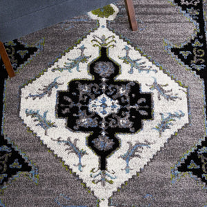 Safavieh Vintage Hamadan 260 Power Loomed Polypropylene Transitional Rug VTH260F-9