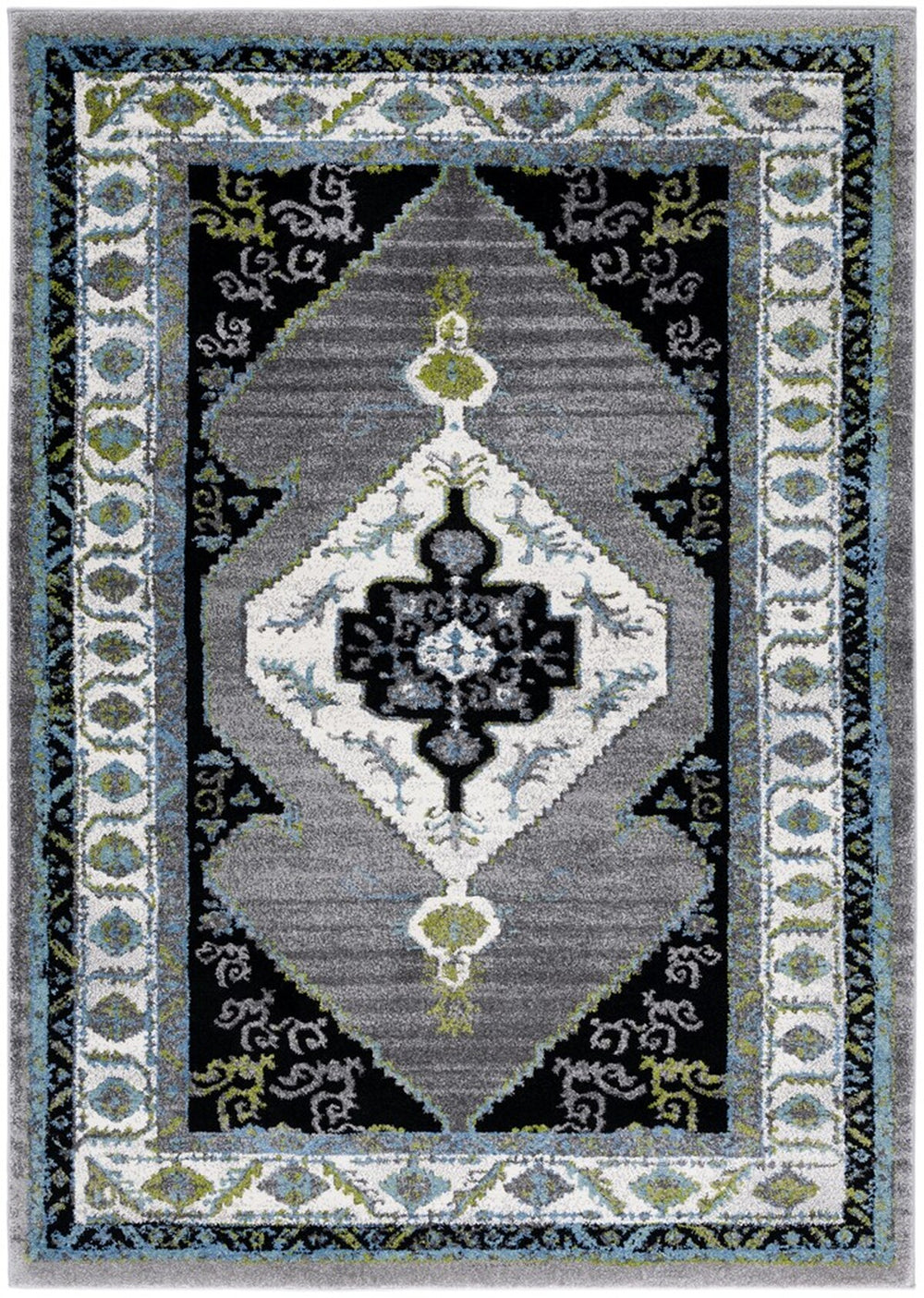 Safavieh Vintage Hamadan 260 Power Loomed Polypropylene Transitional Rug VTH260F-9