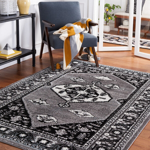 Safavieh Vintage Hamadan 262 Power Loomed Polypropylene Transitional Rug VTH262F-9