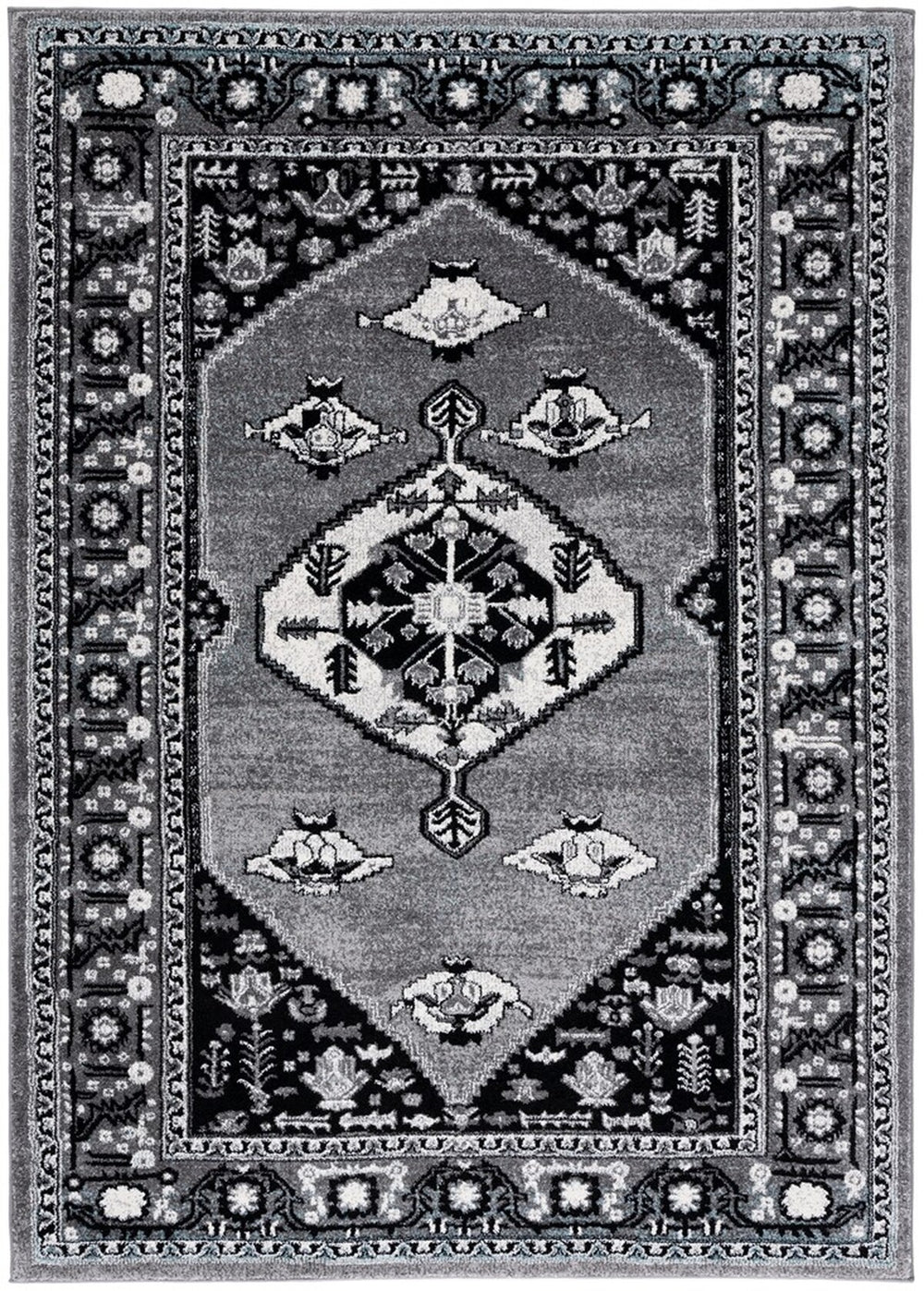 Safavieh Vintage Hamadan 262 Power Loomed Polypropylene Transitional Rug VTH262F-9