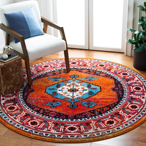 Safavieh Vintage Hamadan 262 Power Loomed Polypropylene Transitional Rug VTH262Q-9