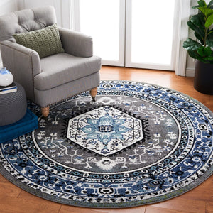 Safavieh Vintage Hamadan 264 Power Loomed Polypropylene Transitional Rug VTH264M-9