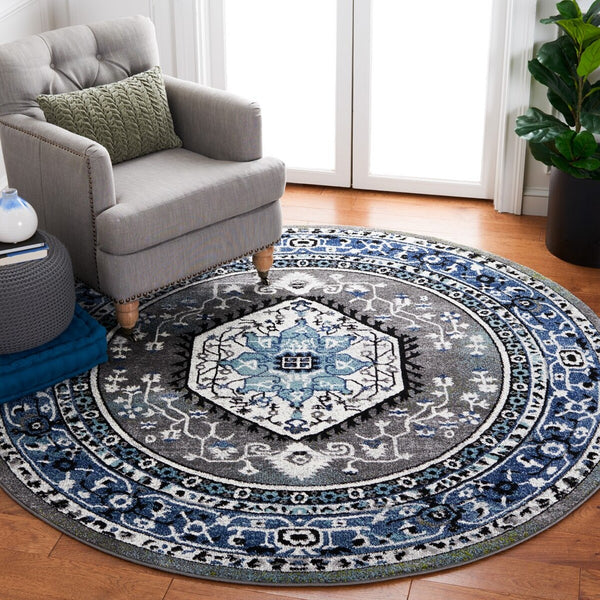 Safavieh Vintage Hamadan 264 Power Loomed Polypropylene Transitional Rug VTH264M-9