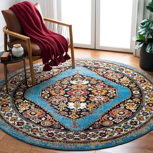 Safavieh Vintage Hamadan 265 Power Loomed Polypropylene Transitional Rug VTH265M-9