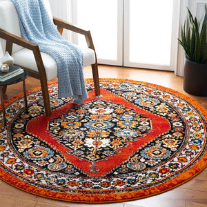 Safavieh Vintage Hamadan 265 Power Loomed Polypropylene Transitional Rug VTH265Q-9