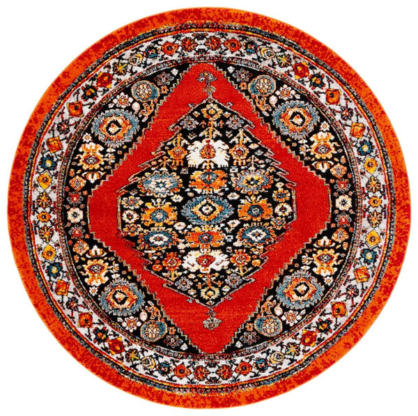 Safavieh Vintage Hamadan 265 Power Loomed Polypropylene Transitional Rug VTH265Q-9