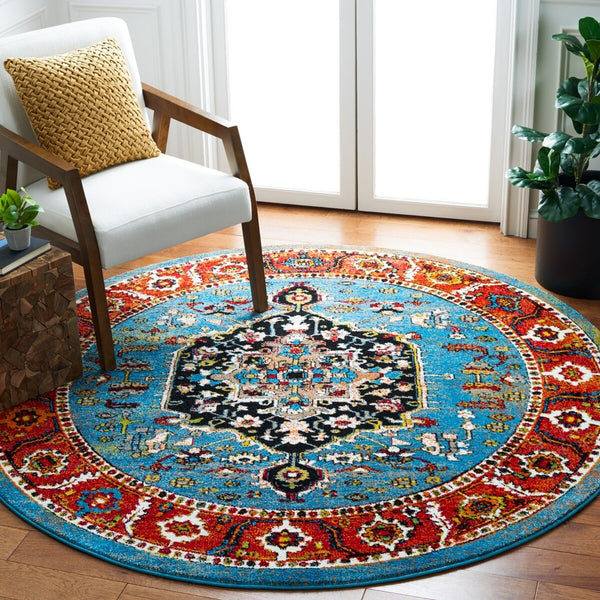Safavieh Vintage Hamadan 266 Power Loomed Polypropylene Transitional Rug VTH266M-9