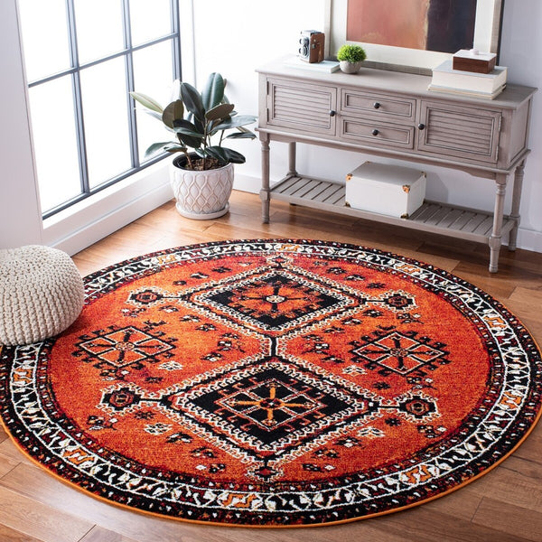 Safavieh Vintage Hamadan 293 Power Loomed Polypropylene Transitional Rug VTH293P-26
