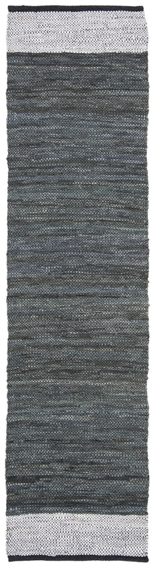 Safavieh Vintage Leather 201 Hand Woven Leather and Cotton Rug VTL201A-4R