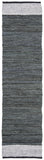 Safavieh Vintage Leather 201 Hand Woven Leather and Cotton Rug VTL201A-4R