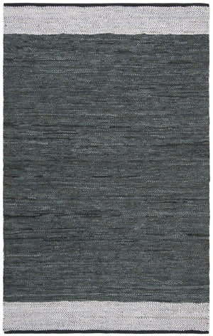 Safavieh Vintage Leather 201 Hand Woven Leather and Cotton Rug VTL201A-4R