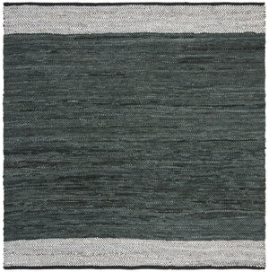 Safavieh Vintage Leather 201 Hand Woven Leather and Cotton Rug VTL201A-4R