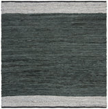 Safavieh Vintage Leather 201 Hand Woven Leather and Cotton Rug VTL201A-4R