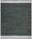 Safavieh Vintage Leather 201 Hand Woven Leather and Cotton Rug VTL201A-4R