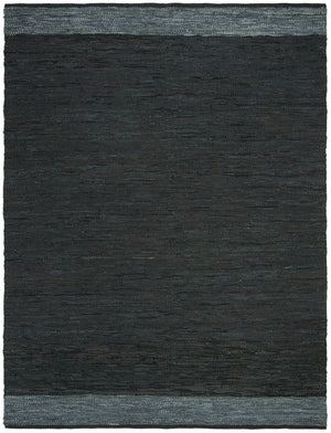 Safavieh Vintage Leather 201 Hand Woven Leather and Cotton Rug VTL201Z-4R