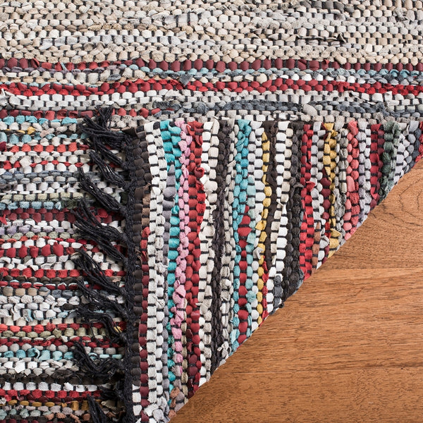 Safavieh Vintage Leather 202 Hand Woven Leather and Cotton Rug VTL202H-4R