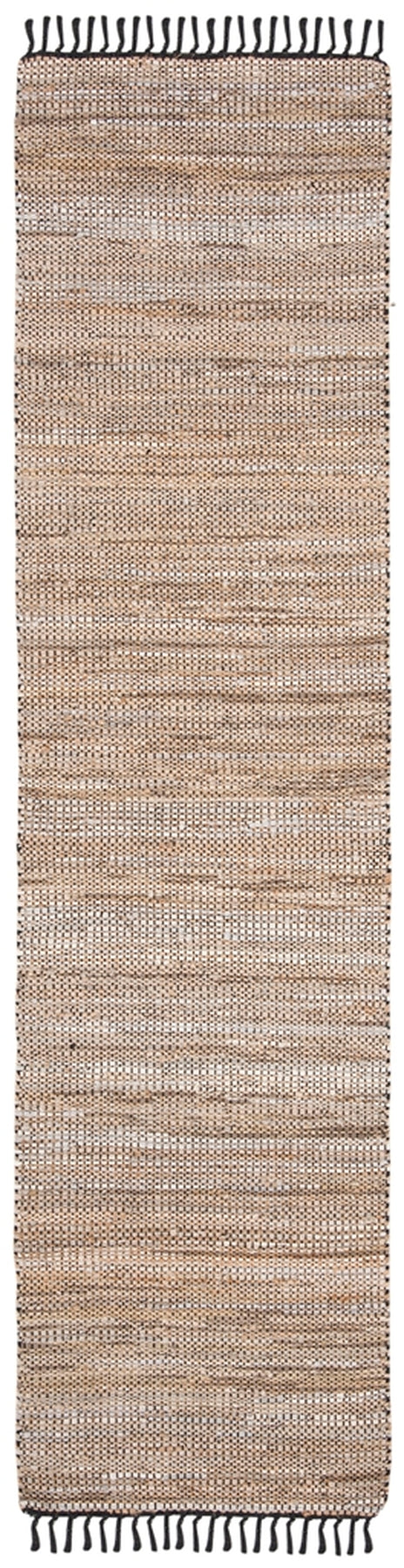 Safavieh Vintage Leather 203 Hand Woven Leather, Jute, And Cotton Rug VTL203B-4R