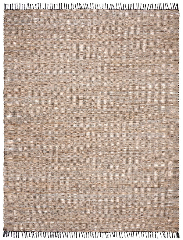 Safavieh Vintage Leather 203 Hand Woven Leather, Jute, And Cotton Rug VTL203B-4R